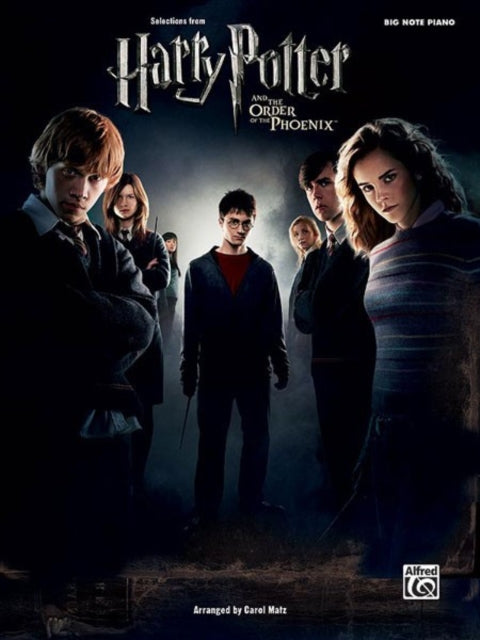 Selections from Harry Potter and The Order of the Phoenix  Big Note Piano