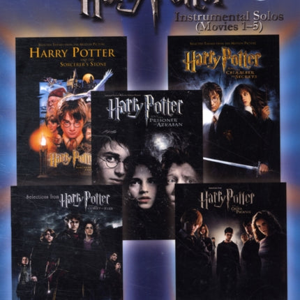 Harry Potter Instrumental Solos Movies 15 Trumpet Book  CD Hary Potter Instrumental Solos