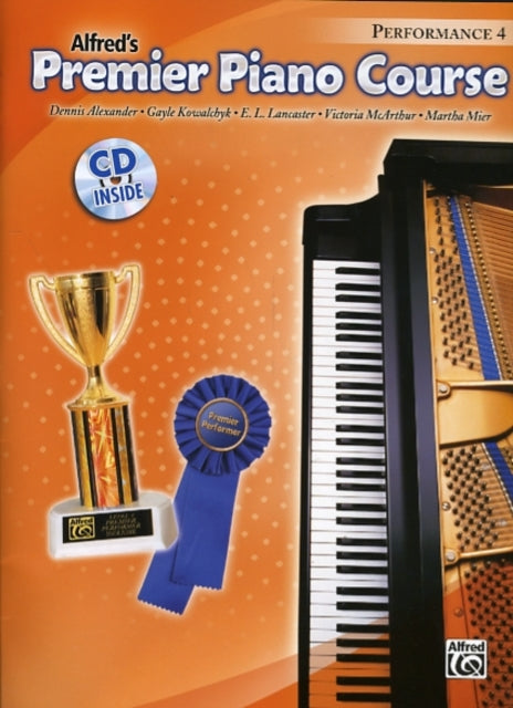 Premier Piano Course Performance Bk 4 Book  CD Book  Online Media