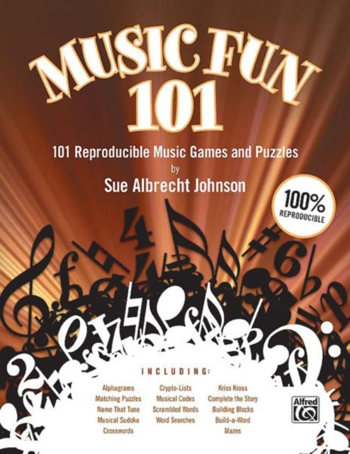 Music Fun 101 101 Reproducible Music Games and Puzzles Teachers Handbook