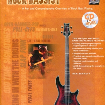 The Total Rock Bassist with CD A Fun and Comprehensive Overview of Rock Bass Playing Total Bassist