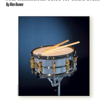 Four Rudimental Solos for Snare Drum Percussion Performance