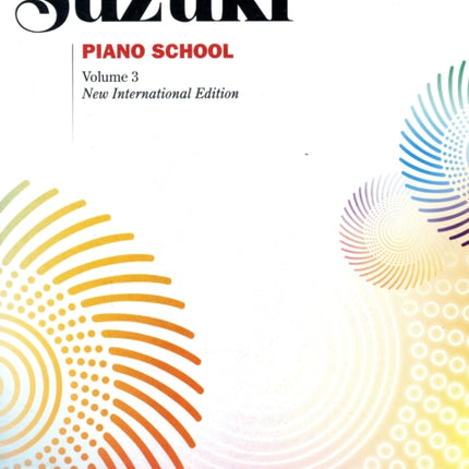 Suzuki Piano School 3: International Edition