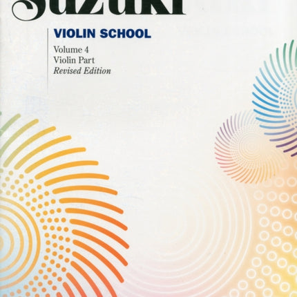 Suzuki Violin School 4: Revised Edition