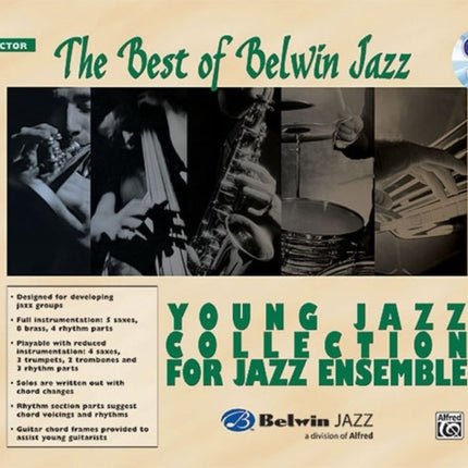 Young Jazz Collection for Jazz Ensemble Complete Set 24 Student Books  Score Best of Belwin Jazz