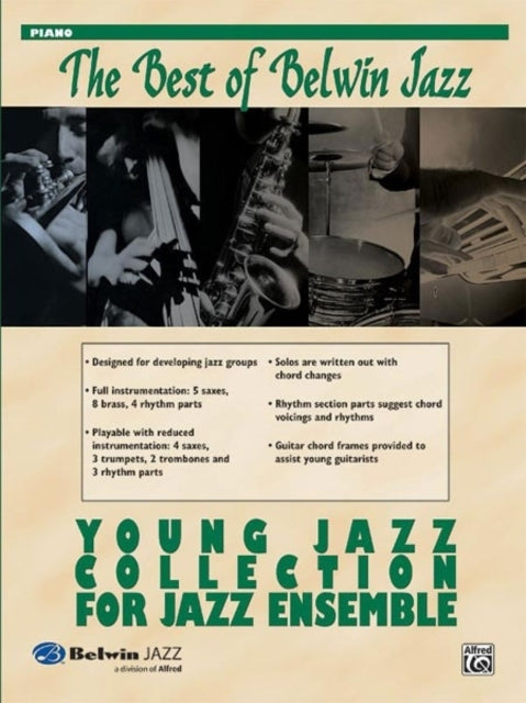 Young Jazz Collection for Jazz Ensemble Piano Best of Belwin Jazz