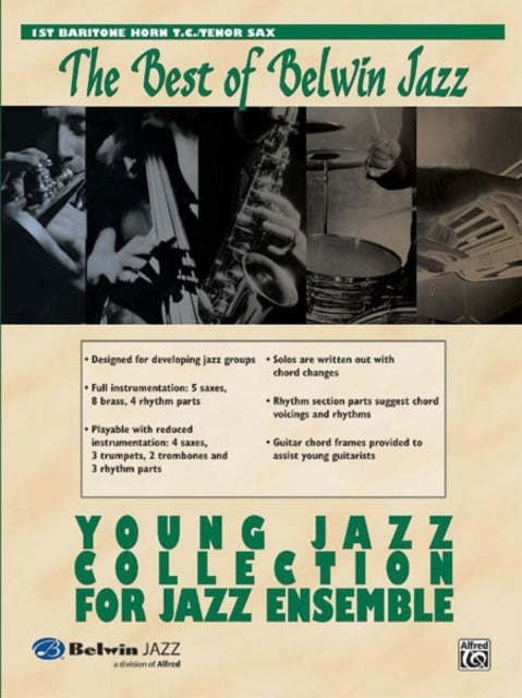 Young Jazz Collection for Jazz Ensemble 1st Baritone TC Best of Belwin Jazz