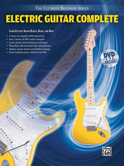 Ultimate Beginner Electric Guitar Complete Book  DVD Sleeve