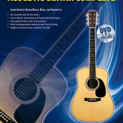 Ultimate Beginner  Acoustic Guitar Complete Book  DVD Sleeve The Ultimate Beginner Series