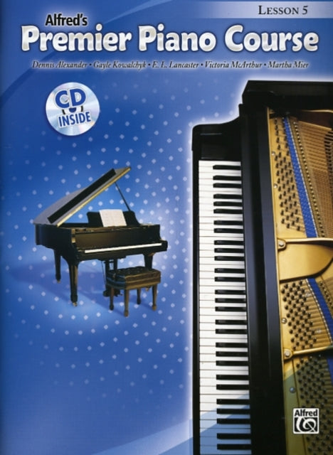 Premier Piano Course Lesson Book Bk 5 Book  CD Alfreds Premier Piano Course