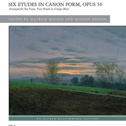 Six Etudes in Canon Form Op 56 Alfred Masterwork Edition