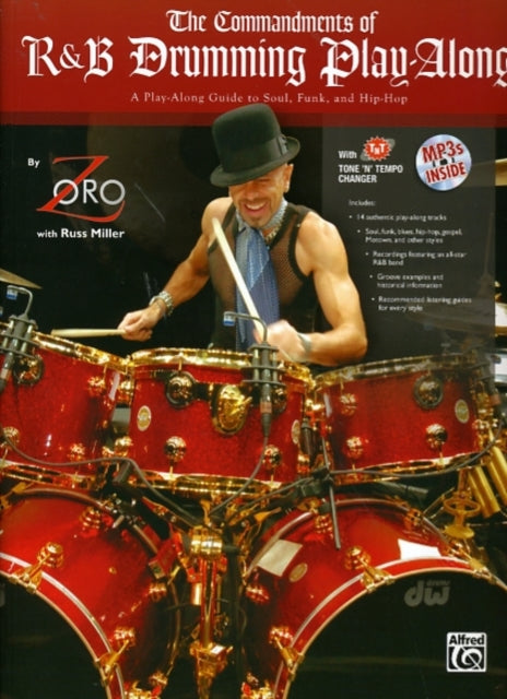 The Commandments of RB Drumming PlayAlong A PlayAlong Guide to Soul Funk and HipHop Book  MP3 CD