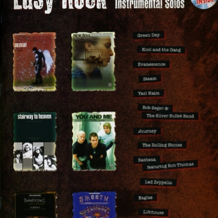 Easy Rock Instrumental Solos Level 1 Flute Book  CD