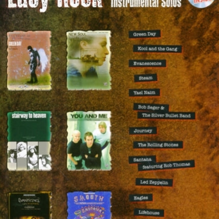 Easy Rock Instrumental Solos Level 1 Trumpet Book  CD