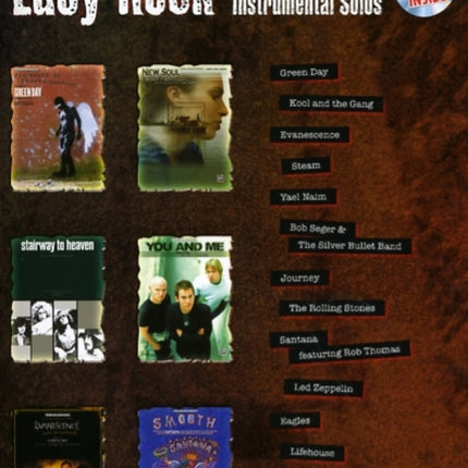 Easy Rock Instrumental Solos Level 1 Trombone Book  CD