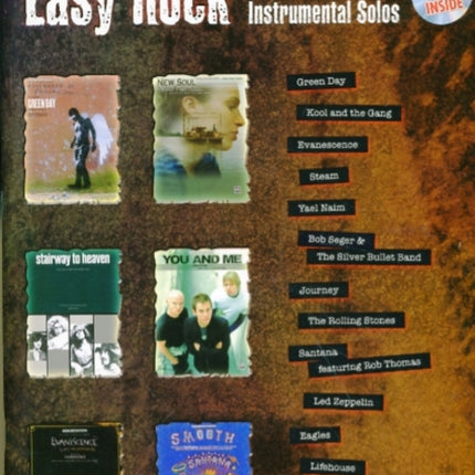 Easy Rock Instrumental Solos for Strings Level 1 Violin Book  CD Easy Rock Instrumental Solos Level 1