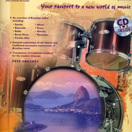 Drum Atlas Brazil Your Passport to a New World of Music Book  CD