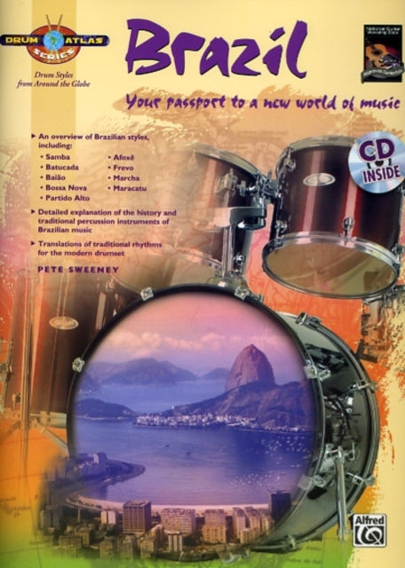 Drum Atlas Brazil Your Passport to a New World of Music Book  CD