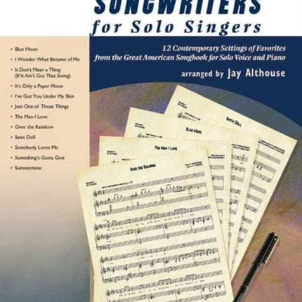 Great American Songwriters for Solo Singers 12 Contemporary Settings of Favorites from the Great American Songbook for Solo Voice and Piano High Voice