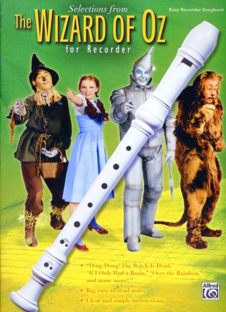 The Wizard of Oz for Recorder Book Only