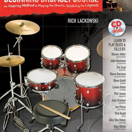 On The Beaten Path Beginning Drumset Course Level 1 Book  CD Beginning Drumset Course Lev 1