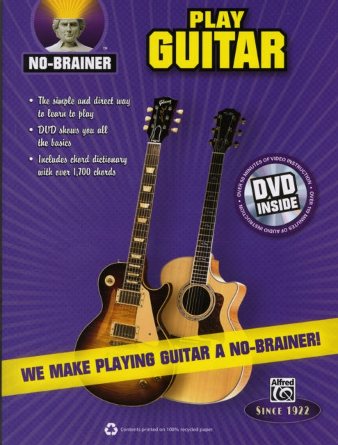 NoBrainer Play Guitar We Make Playing Guitar a NoBrainer Book  DVD