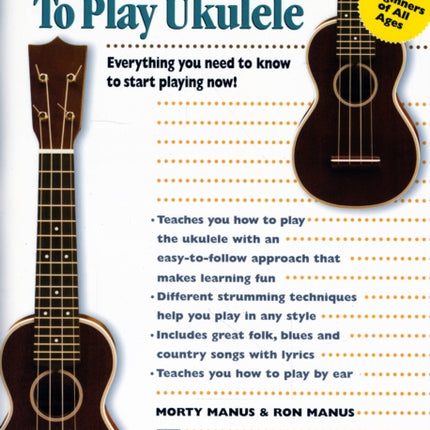 TEACH YOURSELF TO PLAY UKULELE CTUNING by MANUS M  Author  ON Sep012009 Paperback