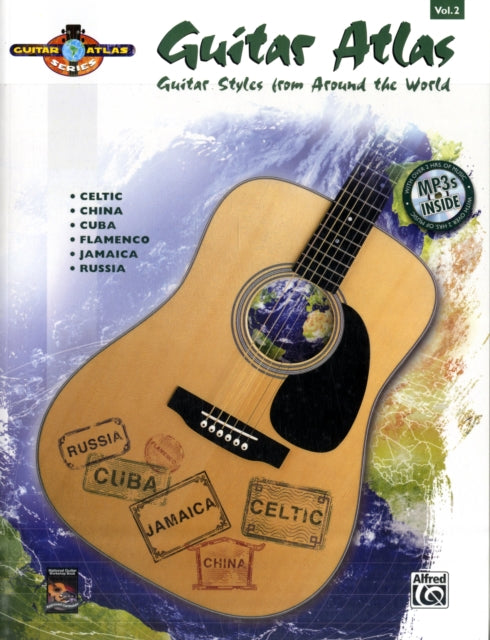 Guitar Atlas Complete Vol 2 Guitar Styles from Around the World Book  CD Volume 2 Guitar Atlas Numbered