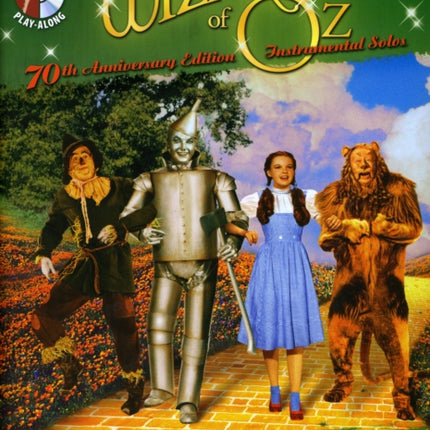 The Wizard of Oz Instrumental Solos 70th Anniversary Edition Flute Book and CD