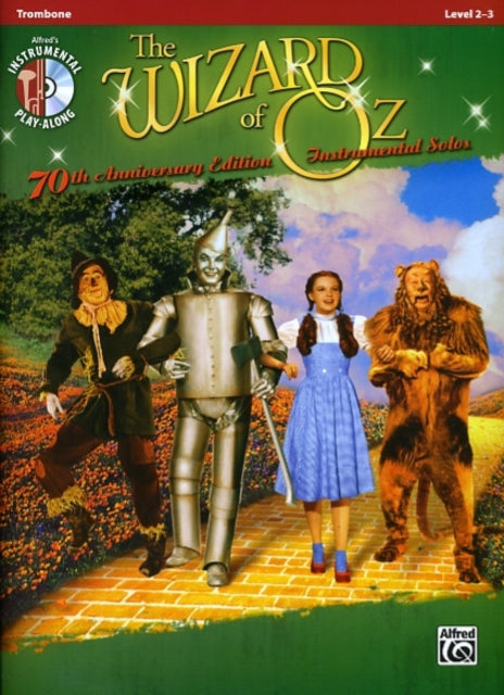 The Wizard of Oz Instrumental Solos Trombone Level 23 With CD Audio