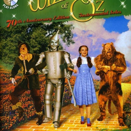 The Wizard of Oz Instrumental Solos Piano Accompaniment Level 23 With CD Audio