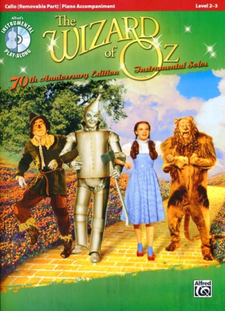 The Wizard of Oz Instrumental Solos Piano Accompaniment Level 23 With CD Audio