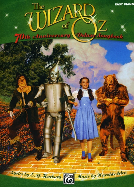 ALFRED PUBLISHING WIZARD OF OZ SEL 70TH ANNIVARY  PIANO SOLO Sheet music pop rock Piano