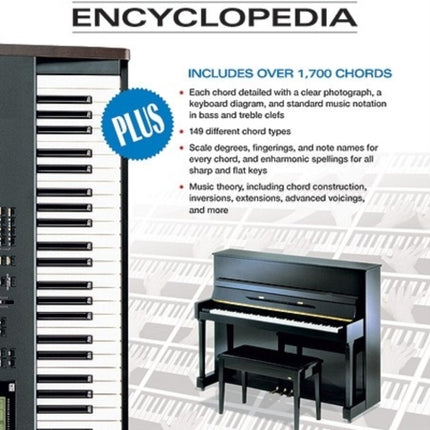 Keyboard Picture Chord Encyclopedia Includes Over 1700 Chords