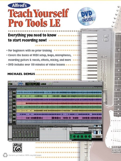 Alfreds Teach Yourself Pro Tools Book  DVD