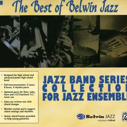 Jazz Band Collection for Jazz Ensemble Conductor Book  CD Book  CD The Best of Belwin Jazz