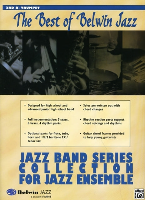 Jazz Band Collection for Jazz Ensemble 3rd Trumpet The Best of Belwin Jazz