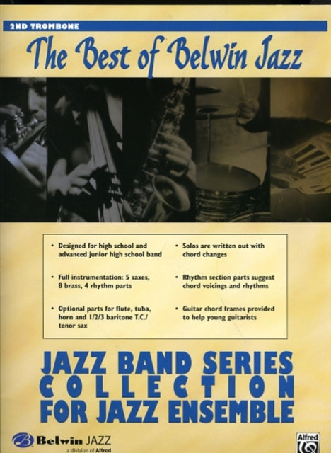 Jazz Band Collection for Jazz Ensemble 2nd Trombone The Best of Belwin Jazz