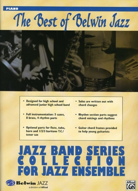 Jazz Band Collection for Jazz Ensemble Piano The Best of Belwin Jazz