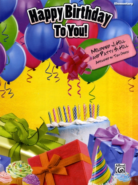 Happy Birthday to You Elementary Piano Solo Sheet