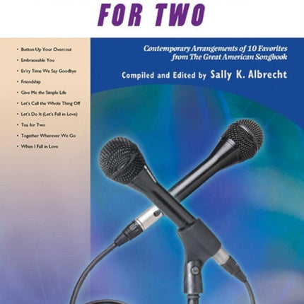 Standards for Two Book only Contemporary Arrangements of 10 Favorites from the Great American Songbook