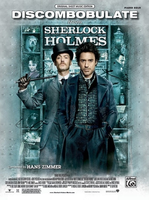 Discombobulate from the motion picture Sherlock Holmes Piano Solo Sheet