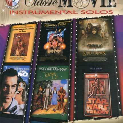 Classic Movie Instrumental Solos Trumpet Book  CD
