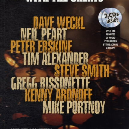 Drum Lessons with the Greats  Complete Book  CD