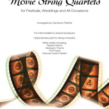 Movie String Quartets for Festivals Weddings and All Occasions Cello Parts Alfreds Ovation String Quartet Series