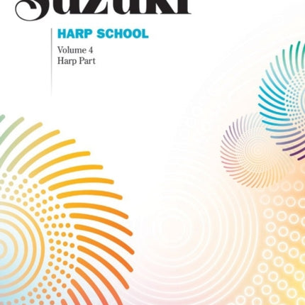 Suzuki Harp School Book Volume 4 VOL 4