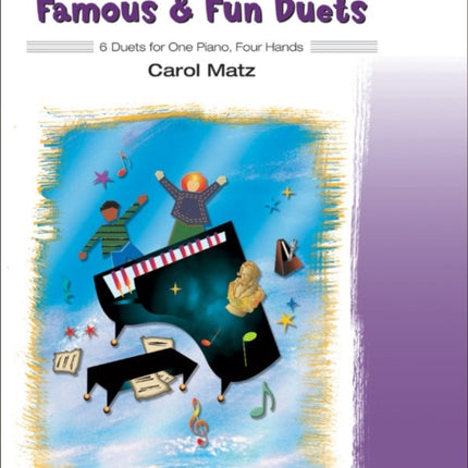 Famous and Fun Duets Book 4 8 Duets for One Piano Four Hands 04 Famous  Fun