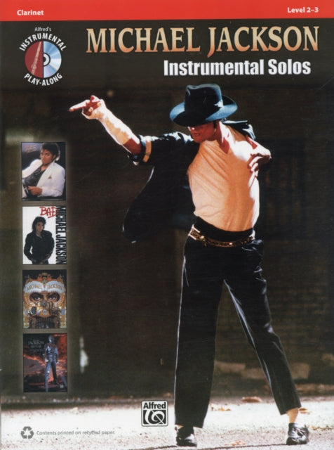 Michael Jackson Instrumental Solos Clarinet Book
