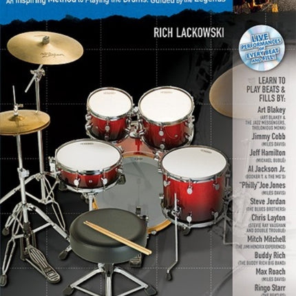 On the Beaten Path  Beginning Drumset Course Level 2 An Inspiring Method to Playing the Drums Guided by the Legends Book CD  DVD Beginning Drumset Course Lev 2