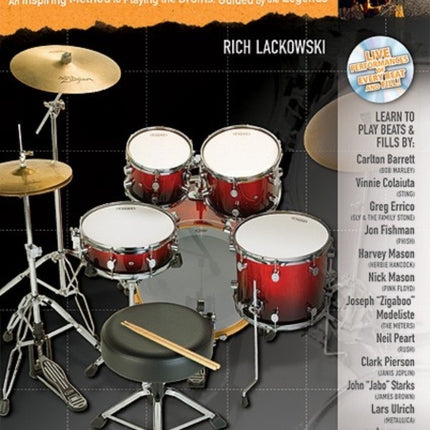 On the Beaten Path  Beginning Drumset Course Level 3 An Inspiring Method to Playing the Drums Guided by the Legends Book CD  DVD Beginning Drumset Course Lev 3